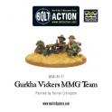 Gurkha Vickers MMG team