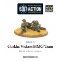 Gurkha Vickers MMG team