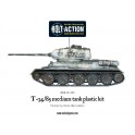 Plastic T-34/85 medium tank