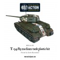 Plastic T-34/85 medium tank