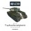 Plastic T-34/85 medium tank