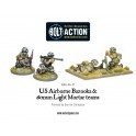 US Airborne Bazooka and 60mm light mortar teams