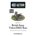 British Army Vickers MMG Team