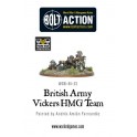 British Army Vickers MMG Team