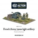 French Army 75mm light artillery