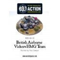 British Airborne Vickers MMG Team