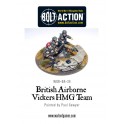 British Airborne Vickers MMG Team