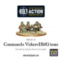 British Commando Vickers MMG Team