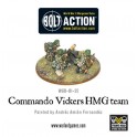 British Commando Vickers MMG Team