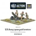 US Army 75mm pack howitzer