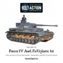 Plastic Panzer IV Ausf. F1/G/H medium tank