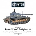 Plastic Panzer IV Ausf. F1/G/H medium tank