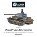 Plastic Panzer IV Ausf. F1/G/H medium tank