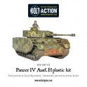 Plastic Panzer IV Ausf. F1/G/H medium tank