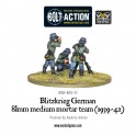 Blitzkrieg German 81mm medium mortar team (1939-42)