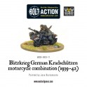 Blitzkrieg German Kradschützen Motorcycle combination (1939-1942)