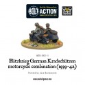 Blitzkrieg German Kradschützen Motorcycle combination (1939-1942)