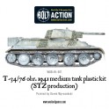 T34/76 medium tank plastic boxed set