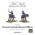 Prussian Landwehr Mounted Officers 1789-1815