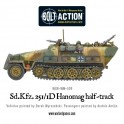 Sd.Kfz 251/1 ausf D halftrack plastic box set