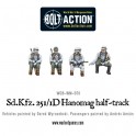 Sd.Kfz 251/1 ausf D halftrack plastic box set