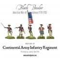 Continental Infantry Regiment (Plastic Box)