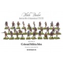 Colonial Militia Men (Plastic Box)