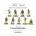 Colonial Militia Men (Plastic Box)