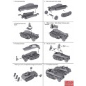 15mm German SdKfz 250 alte halftrack