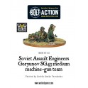 Soviet Assault Engineers SG43 HMG team