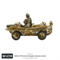 Waffen-SS Schwimmwagen diorama hiver