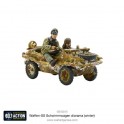 Waffen-SS Schwimmwagen diorama hiver