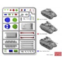 15mm Easy Assembly Sherman M4A2 Tank