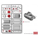 15mm Easy Assembly Sherman M4A1 76mm Wet Tank