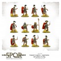 SPQR: Légionnaires romains avec glaives et/ou frondes