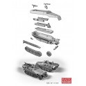 15mm Easy Assembly German Sdkfz 251 Ausf D Half track