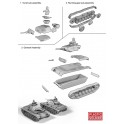 15mm Easy Assembly German Panzer III F G and H Tank