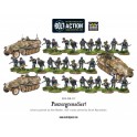 Panzergrenadier Platoon 3x Halfracks et 30 Infantry