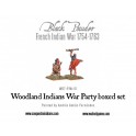 French Indian War 1754-1763: Woodland Indians War Party 